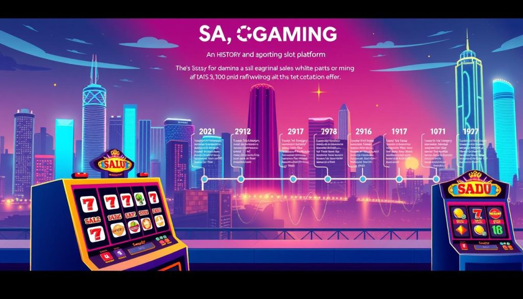 SA Gaming ประวัติ